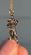 Collana Abbraccio Eterno in Acciaio Inox - 2