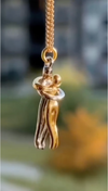 Collana Abbraccio Eterno in Acciaio Inox - 1